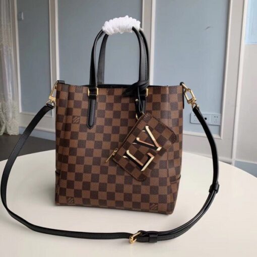 Replica Louis Vuitton Belmont PM Bag Damier Ebene N60348 BLV094 2