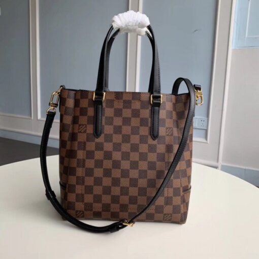 Replica Louis Vuitton Belmont PM Bag Damier Ebene N60348 BLV094 3