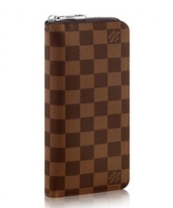 Replica Louis Vuitton Zippy Wallet Vertical Damier Ebene N61207 BLV1023