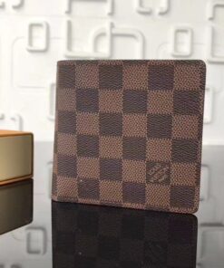 Replica Louis Vuitton Marco Wallet Damier Ebene N61675 BLV1024 2