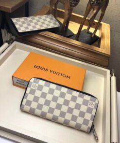 Replica Louis Vuitton Zippy Wallet Vertical Damier Coastline N62632 BLV1018 2