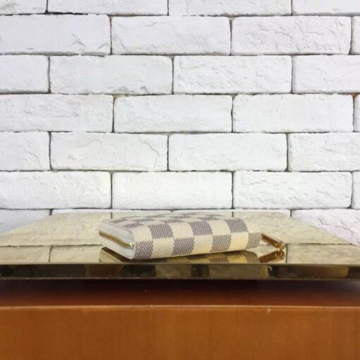 Replica Louis Vuitton Zippy Coin Purse Damier Azur N63069 BLV932 3