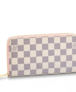 Replica Louis Vuitton Zippy Wallet Damier Azur Canvas N63503 BLV923