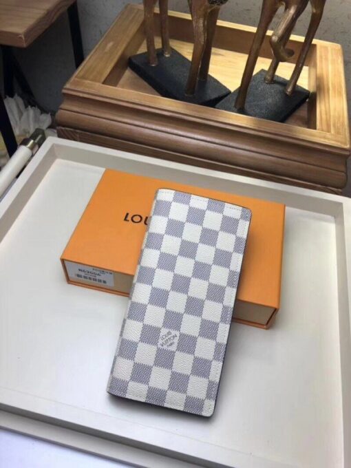 Replica Louis Vuitton Brazza Wallet Damier Coastline N63506 BLV1020 2