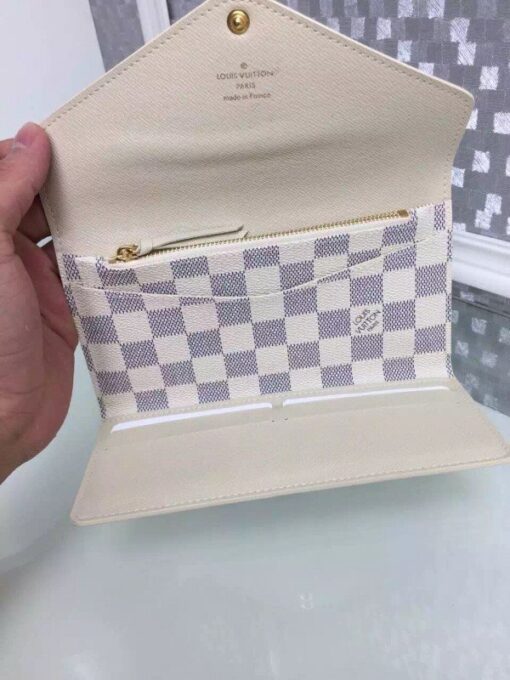 Replica Louis Vuitton Josephine Wallet Damier Azur N63545 BLV930 6