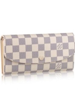 Replica Louis Vuitton Emilie Wallet Damier Azur N63546 BLV929