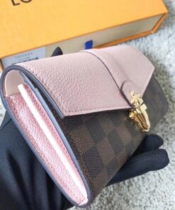 Replica Louis Vuitton Clapton Wallet Damier Ebene N64447 BLV945 2