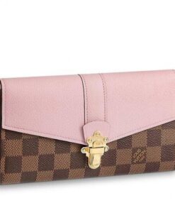 Replica Louis Vuitton Clapton Wallet Damier Ebene N64447 BLV945