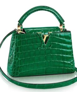 Replica Louis Vuitton Capucines Mini Crocodile Bag N92831 BLV805