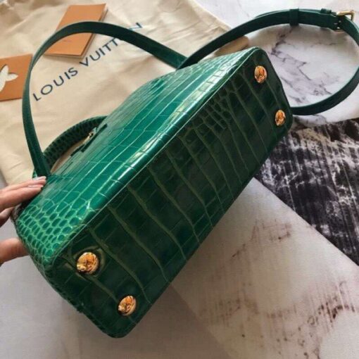 Replica Louis Vuitton Capucines Mini Crocodile Bag N92831 BLV805 5