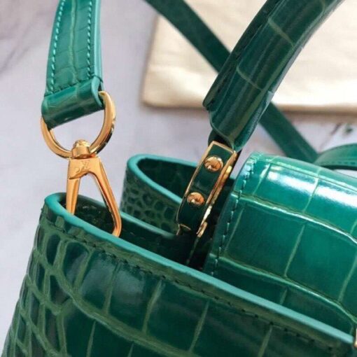 Replica Louis Vuitton Capucines Mini Crocodile Bag N92831 BLV805 7