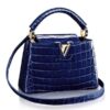 Replica Louis Vuitton Capucines Mini Crocodile Bag N93163 BLV807 12