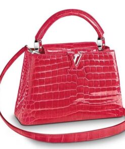 Replica Louis Vuitton Capucines Mini Crocodile Bag N93163 BLV807