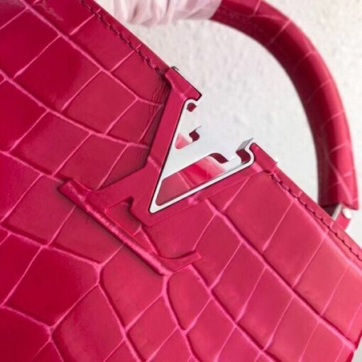 Replica Louis Vuitton Capucines Mini Crocodile Bag N93163 BLV807 7