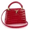 Replica Louis Vuitton Capucines Mini Crocodile Bag N93163 BLV807 11