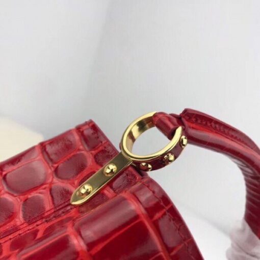 Replica Louis Vuitton Capucines Mini Crocodile Bag N93254 BLV808 6