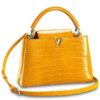 Replica Louis Vuitton Capucines PM Crocodile Bag N93594 BLV833 10