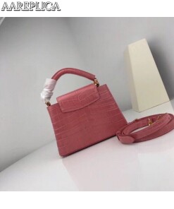 Replica Louis Vuitton Capucines Mini Crocodile Bag N95003 BLV799 2