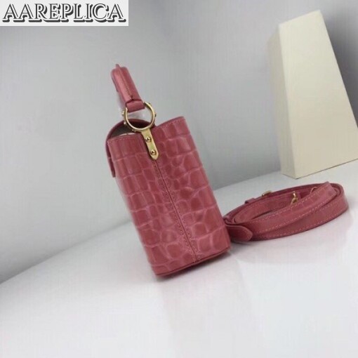 Replica Louis Vuitton Capucines Mini Crocodile Bag N95003 BLV799 5