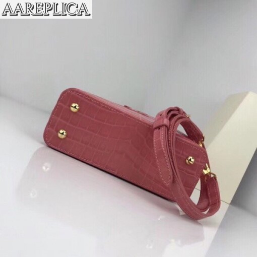 Replica Louis Vuitton Capucines Mini Crocodile Bag N95003 BLV799 7