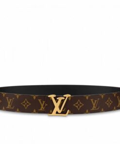 Replica Louis Vuitton LV Tag 40mm Reversible Belt Monogram M0369V 2