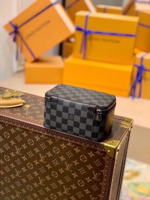 Replica Louis Vuitton Packing Cube PM Damier Graphite N40181 4