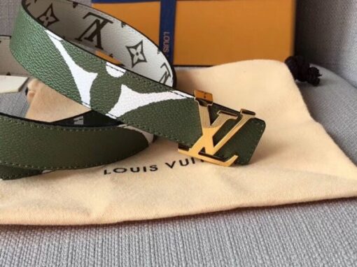 Replica Louis Vuitton LV Iconic 30mm Reversible Belt M0151U 2