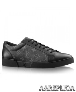 Replica Louis Vuitton Match-Up Sneaker Monogram Eclipse Canvas