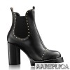 Replica Louis Vuitton Black Upper East Low Boot 9