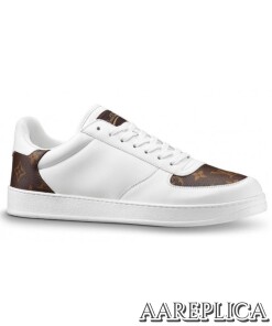 Replica Louis Vuitton White Rivoli Sneakers