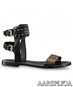 Replica Louis Vuitton Nomad Sandals Monogram Canvas