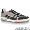 Replica Louis Vuitton LV Trainer Sneakers In Monogram Canvas 10