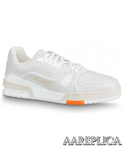 Replica Louis Vuitton Nuage White LV Trainer Sneakers