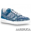 Replica Louis Vuitton LV Trainer Sneakers In Monogram Canvas 9