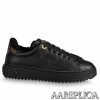 Replica Louis Vuitton Time Out Sneakers In Embossed Python Leather 9