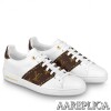 Replica Louis Vuitton Women’s Run Away Sneaker Monogram Studs 10