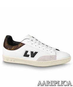 Replica Louis Vuitton Luxembourg Sneakers with Monogram Heel