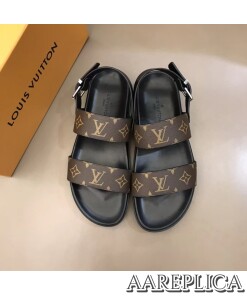 Replica Louis Vuitton Flat Sandals