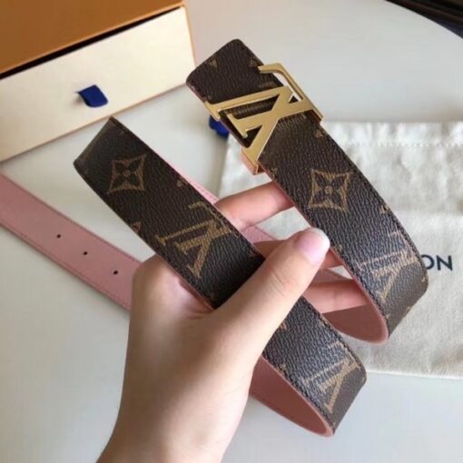 Replica Louis Vuitton LV Initiales 30MM Reversible Belt Monogram M9052U 6