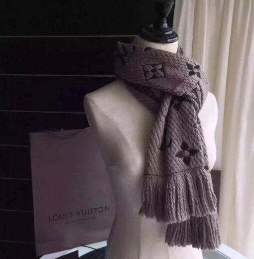 Replica Louis Vuitton Logomania Scarf M72242 6