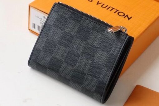 Replica Louis Vuitton Multiple Card Holder Damier Graphite N60451 4