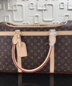 Replica Louis Vuitton Dog Carrier 50 Monogram Canvas M42021 2