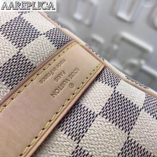 Replica Louis Vuitton Keepall 50 Damier Azur N41430 6