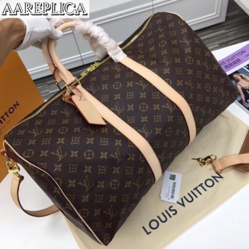 Replica Louis Vuitton Keepall Bandouli??re 50 Monogram M41416 2