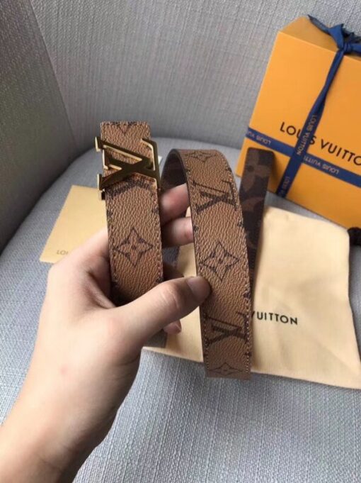 Replica Louis Vuitton LV Iconic 30mm Reversible Belt M0149U 3