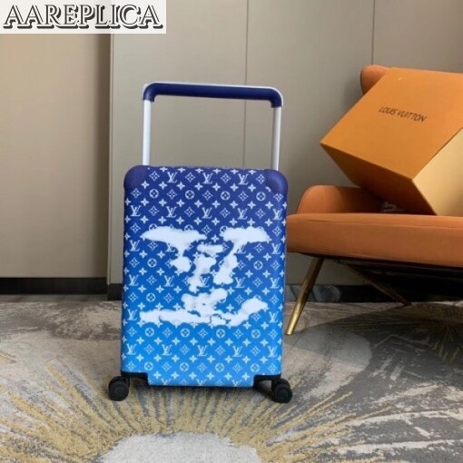 Replica Louis Vuitton Horizon 55 Rolling Luggage Monogram Clouds M20411 4