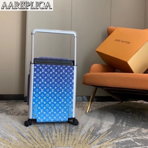 Replica Louis Vuitton Horizon 55 Rolling Luggage Monogram Clouds M20411 8