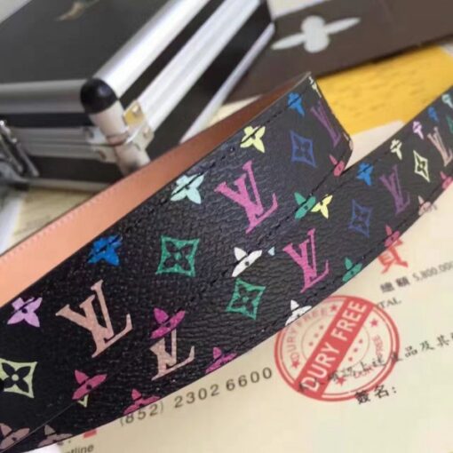 Replica Louis Vuitton Mini 25MM Belt Monogram Multicolor M9586W 3