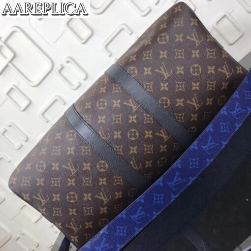 Replica Louis Vuitton Keepall Bandouliere 45 Monogram Taiga M43856 3