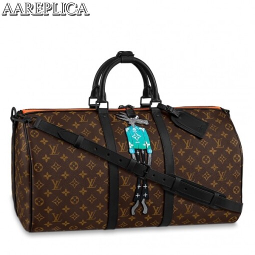 Replica Louis Vuitton Keepall Bandouliere 50 Monogram Canvas M45616 2